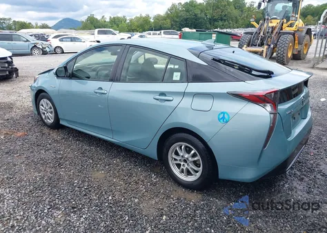 2017 Toyota Prius Two from USA, damaged, VIN JTDKBRFU1H3037778